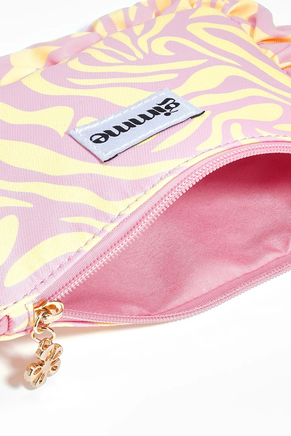 Make-up Tasje Zebraprint Pink, Marcelina&rsquo;s Pearls