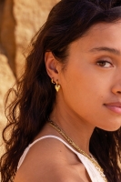 Kleine oorringen met hart en imitatieparels, MyJewellery
