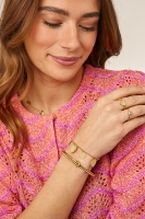 Love armband met vijf hartjes, MyJewellery