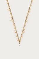 Ketting met kleine munten en zoetwaterparels, MyJewellery