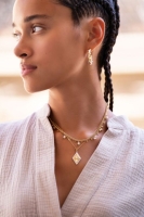 Ketting met kleine munten en zoetwaterparels, MyJewellery
